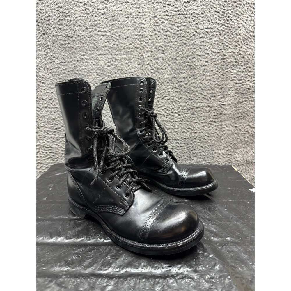 Corcoran Leather 10''Original Combat Jump Boot Black Mens Size 9.5D US